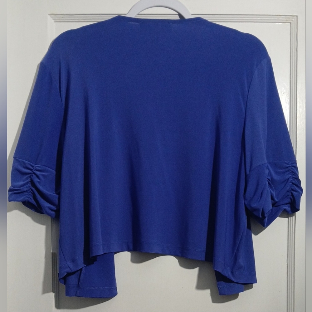 Perceptions Women's Royal Blue Shrug NWT - Picture 4 of 4